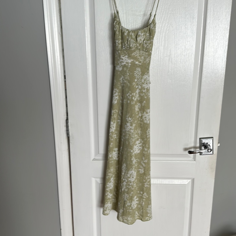 saints + secrets midi length dress
